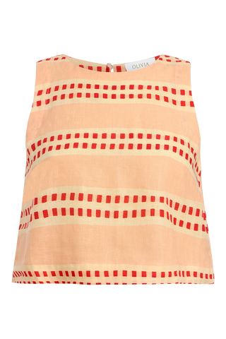 Olivia by Livro Dani Top, Spanish Stripes