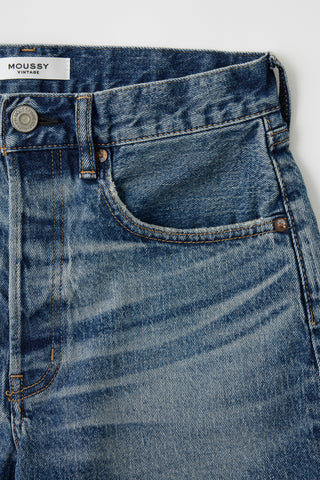 Moussy Vintage MV Bellingham Shorts, Light Blue