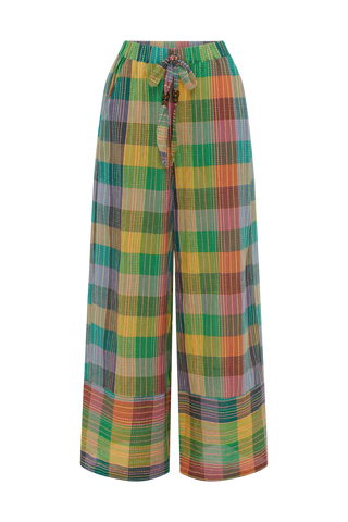 Boteh Echo Wide Leg Pant, Kaleido