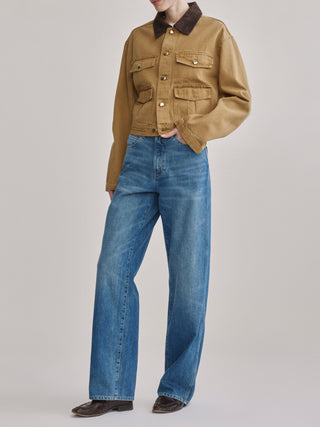 DL1961 Boxy Denim Jacket, Savannas