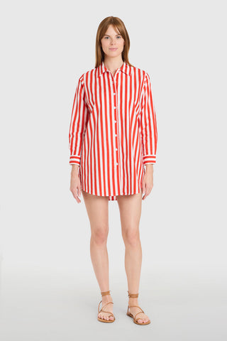 Livro Cabana Coverup, Red Stripes