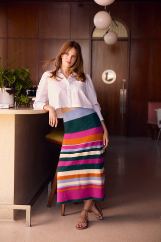 Birdie Skirt, Resort Knit