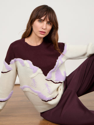Cocoa Cashmere Story Jumper, Pearl