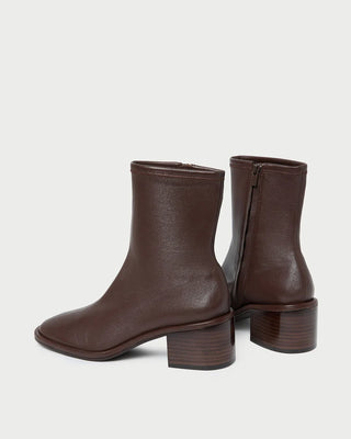 Loeffler Randall Roxy Stretch Block Heel Bootie, Espresso