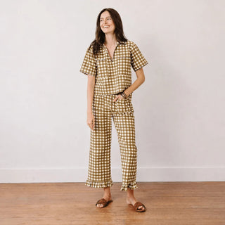 Sunshine Tienda Palmer Top, Painted Gingham