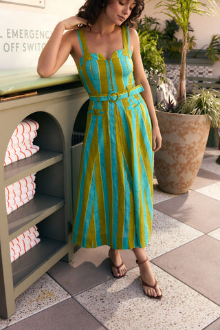 Olivia by Livro Foster Dress, Citrus Stripe