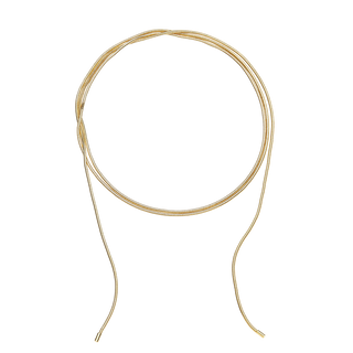 Jane Win Double Wrap Snake Chain Necklace