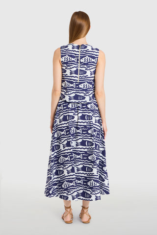 Livro Pavilion Skirt, Fish Print