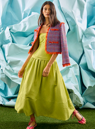 Hunter Bell Coco Jacket, Mariner Tweed