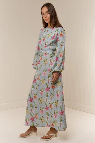 Palm Noosa Melrose Dress, Colourful Orchid