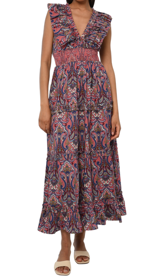 Love the Label Azalea Dress, Painted Lady Print