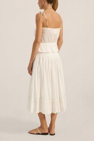 Ilio Nema Freya Cami, White Voile