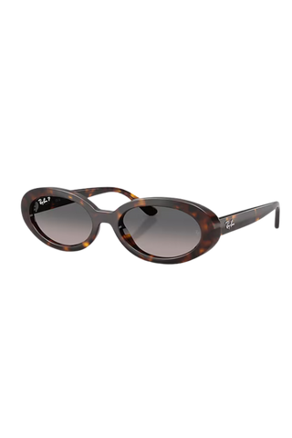 Ray-Ban Havana Sunglasses, Grey Gradient Polar