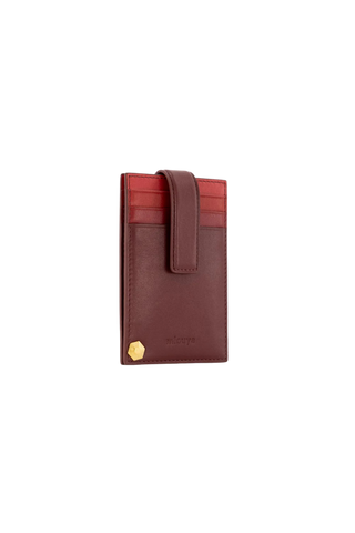 Mlouye Rotate Cardholder, Bordeaux