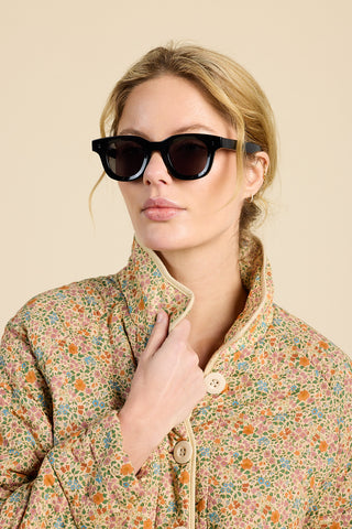 Trovata Ginny Quilted Jacket, Gardenette Voile
