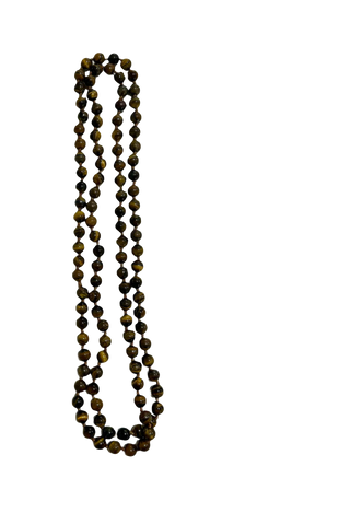 The Liv Beaded Layering Necklace, Tigers Eye