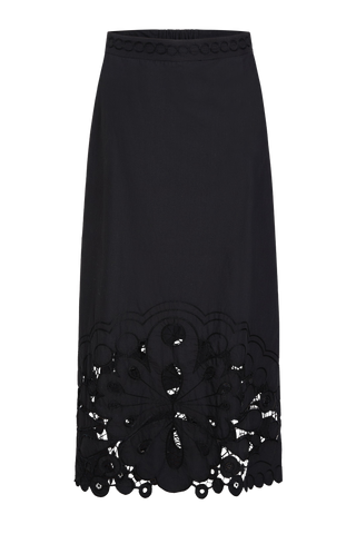 Marie Oliver Eugenia Skirt, Noir
