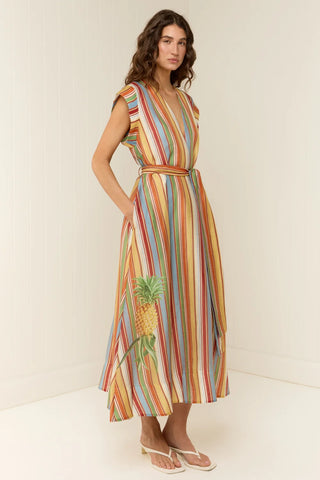 Palm Noosa Gigi Dress, Anana Stripe