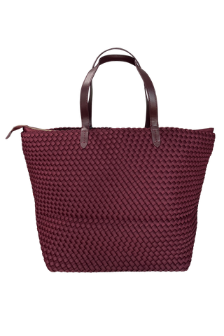Naghedi Jetsetter Large Tote, Bordeaux
