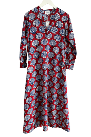 Classic Kurta, Grand Shell Regatta Red