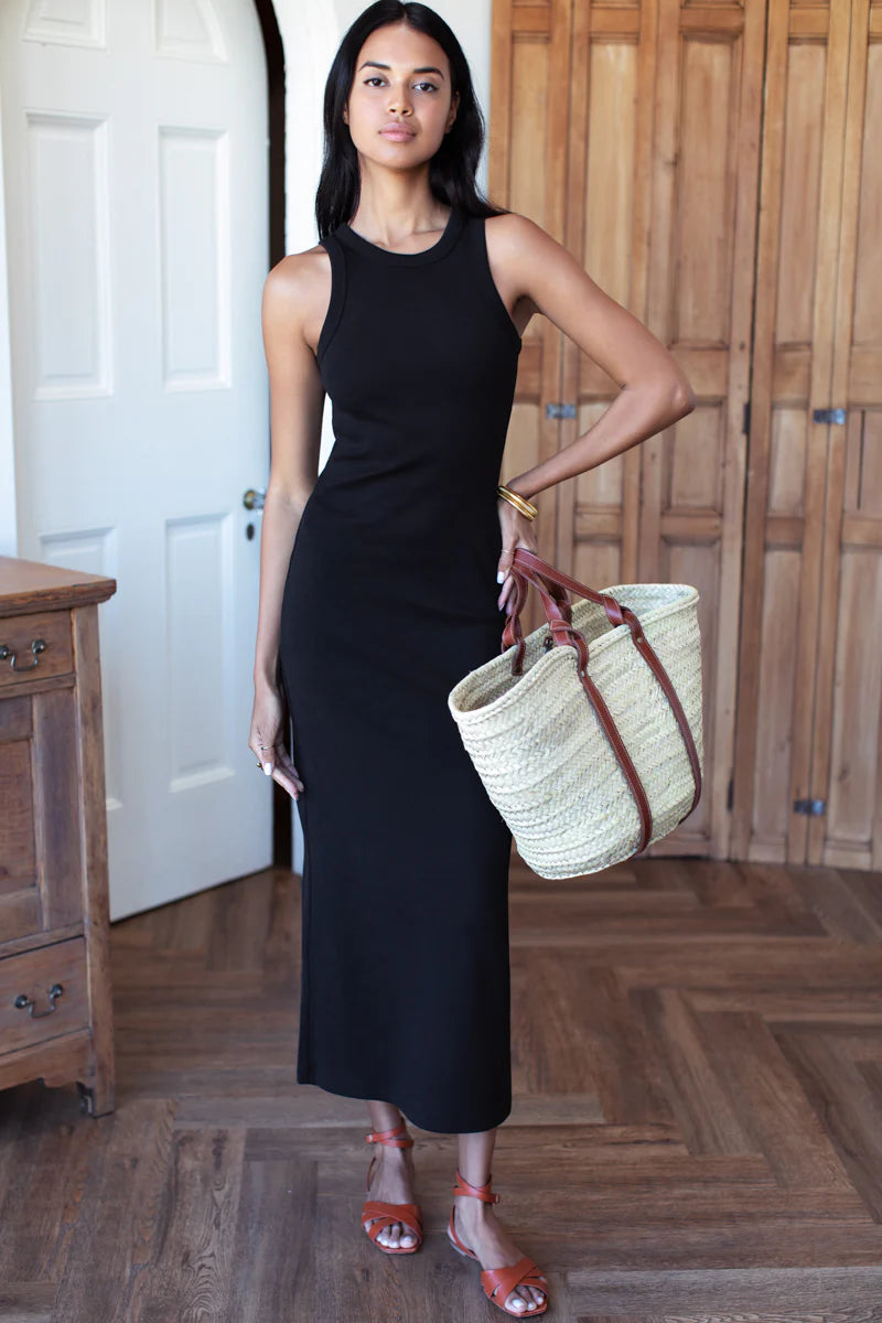 emerson fry dress TS Emerson Fry Racerback Tank Maxi Dress, Onyx Rib – Monkee's of Mount Pleasant