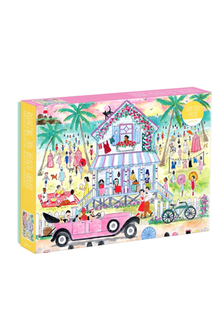 Michael Storrings 1000 Piece Puzzle, Roaring 20s Beach House