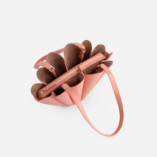 Mlouye Mini Seashell Tote, Peach