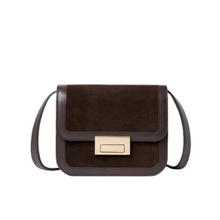 Loeffler Randall Desi Suede Crossbody, Tmoro