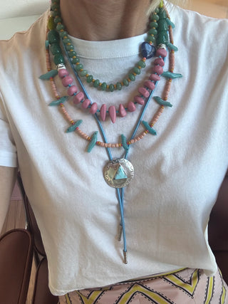 Gather Goods Short Mixed Media Necklace