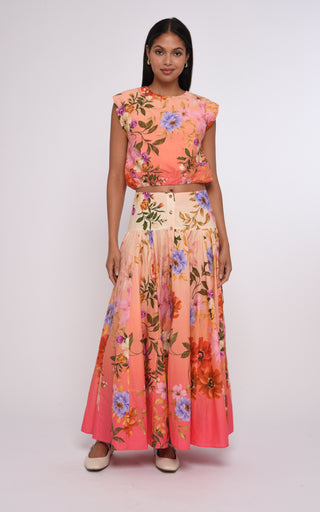 Love the Label Cambrie Tank, Splendor in the Garden Print