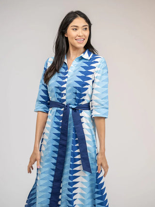 Beau & Ro Eloise Dress, Triangle Ocean