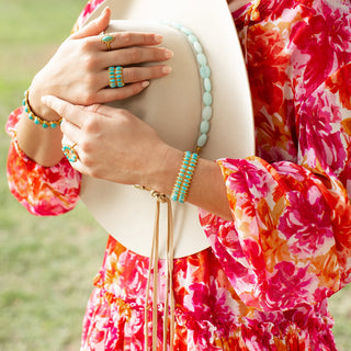 TS Christina Greene Tucson Cuff, Turquoise