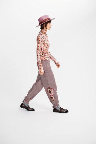 Carolina K Viento Turtleneck, Antique Floral Blush