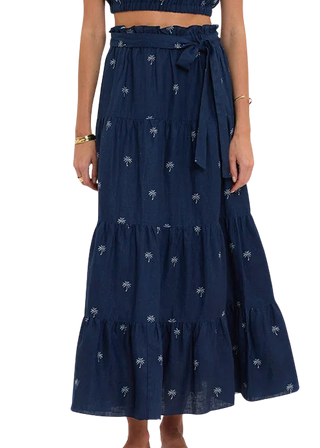 TS LemLem Sanaa Skirt, Zafi Navy