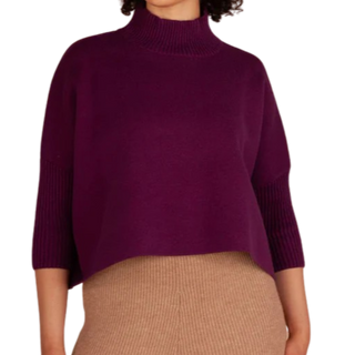 Kerisma Aja Sweater, Purple Wine