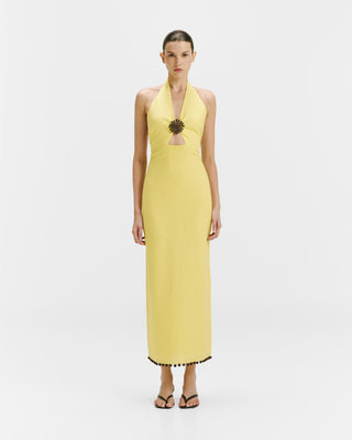 Cala De La Cruz Orly Dress, Banana