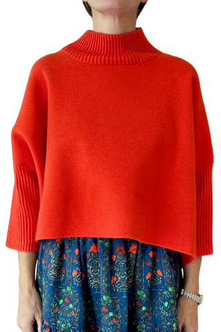 Kerisma Aja Sweater, Orange Flambe