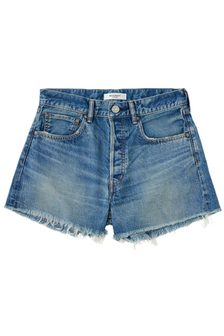 Moussy Vintage MV Natick Shorts, Blue