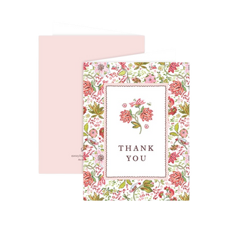 Dogwood Hill Boxed Card Thank You Set, Oiseaux En Fleurs