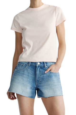 DL1961 Shrunken Tee, Ballet