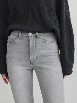 DL1961 Bridget Boot High Rise Instasculpt™ Crop, It Smoke