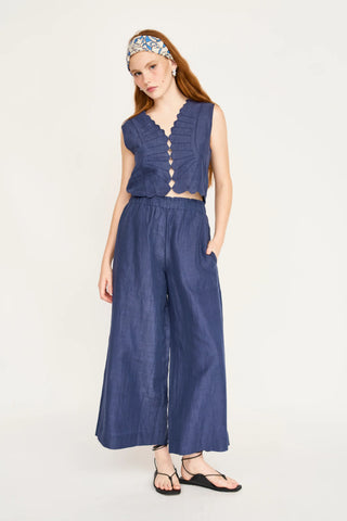 Mirth Mirth Pant, Blueberry