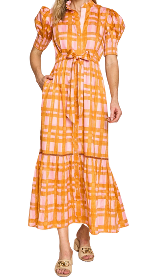 Sheridan French Birdie Dress, Blossom Gingham