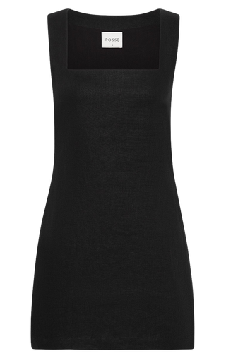 Posse Alice Mini Dress, Black