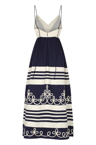 Carolina K Amelia Dress, Navy