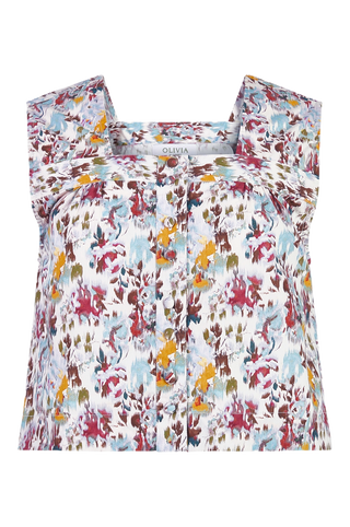 Olivia by Livro Nellie Top, Aqueous Petals