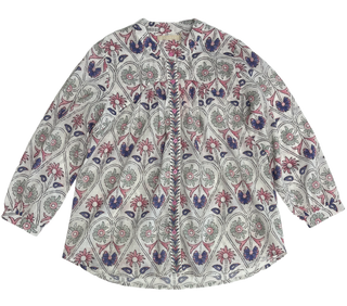 Lola Texas Shirt, Hindi White