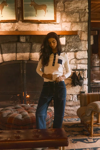Hunter Bell Mallory Jeans, Blue Ridge Denim