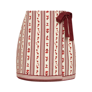 Palm Noosa Rex Wrap Skirt, Raye Fleur