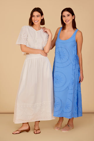 Olivia by Livro Bridget Dress, Azul Lace